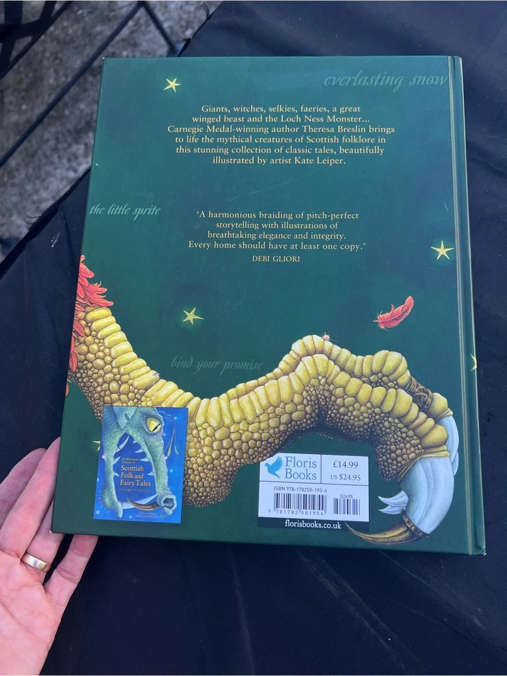 Scottish Mythical Creatures - Illustrated Hardcover (Green, Red, Yellow)